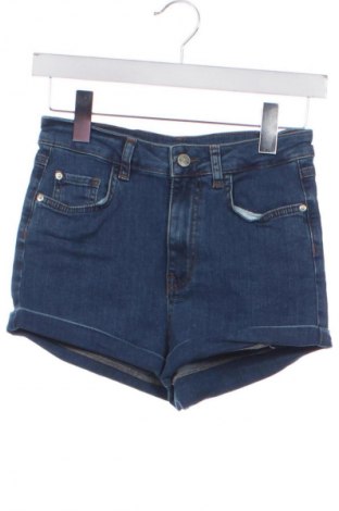 Дамски къс панталон Pull&Bear, Размер XS, Цвят Син, Цена 3,06 €