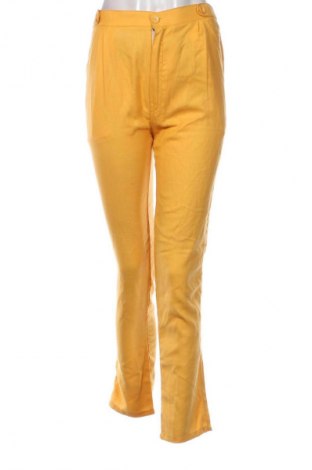 Damskie spodnie Unbranded, Rozmiar S, Kolor Żółty, Cena 21,99 zł