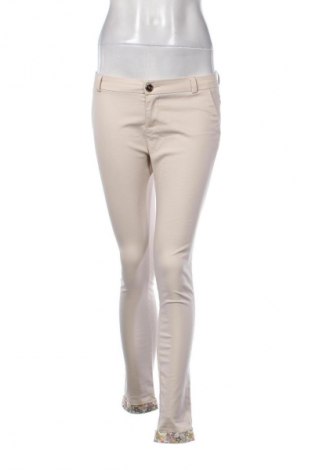 Γυναικείο παντελόνι Unbranded, Μέγεθος M, Χρώμα Εκρού, Τιμή 2,99 €