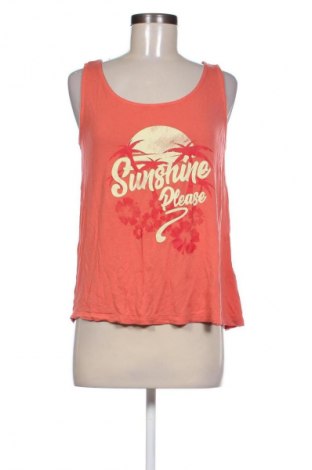Damska koszulka na ramiączkach LC Waikiki, Rozmiar L, Kolor Pomarańczowy, Cena 22,99 zł
