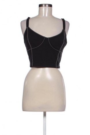 Γυναικείο τοπ Bershka, Μέγεθος L, Χρώμα Μαύρο, Τιμή 5,00 €