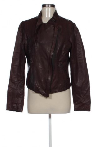 Дамско кожено яке IKKS, Размер L, Цвят Кафяв, Цена 98,67 €, #132901191