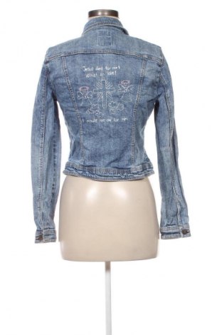 Дамско яке Bershka, Размер M, Цвят Син, Цена 19,42 €