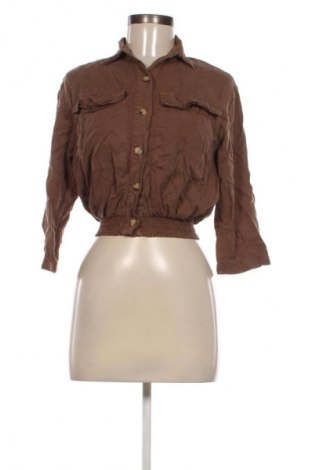 Geacă de femei Pull&Bear, Mărime S, Culoare Maro, Preț 21,99 Lei