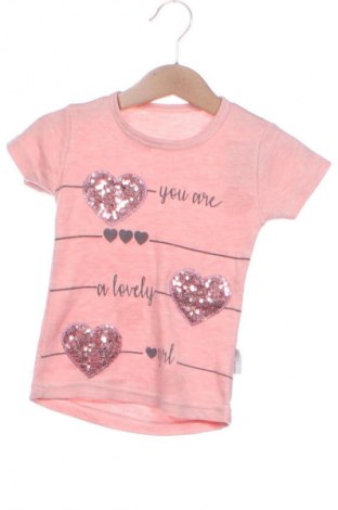 Dziecięcy T-shirt Unbranded, Rozmiar 12-18m/ 80-86 cm, Kolor Różowy, Cena 6,99 zł