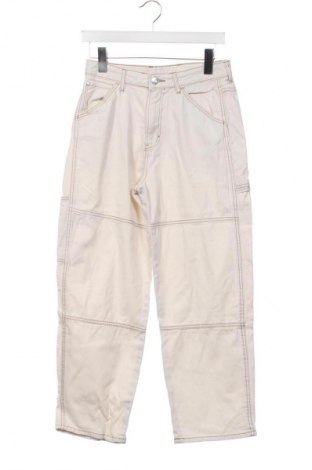 Dziecięce jeansy H&M, Rozmiar 11-12y/ 152-158 cm, Kolor ecru, Cena 71,91 zł