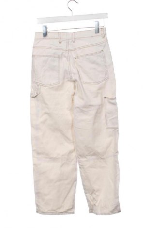 Dziecięce jeansy H&M, Rozmiar 11-12y/ 152-158 cm, Kolor ecru, Cena 71,91 zł