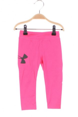 Dziecięce legginsy Under Armour, Rozmiar 12-18m/ 80-86 cm, Kolor Różowy, Cena 98,99 zł