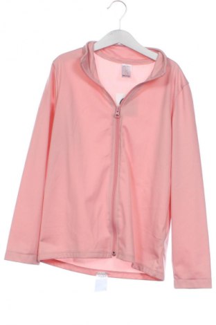 Dziecięca sportowa bluza Decathlon, Rozmiar 10-11y/ 146-152 cm, Kolor Różowy, Cena 40,63 zł