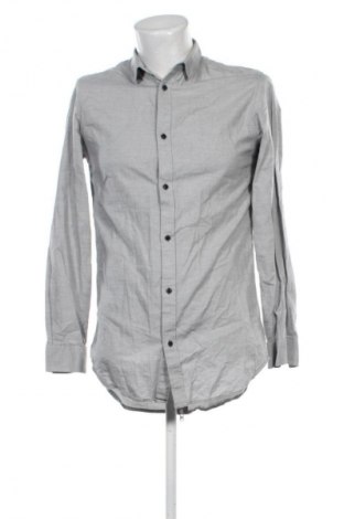 Мъжка риза Jack & Jones, Размер M, Цвят Сив, Цена 7,97 €