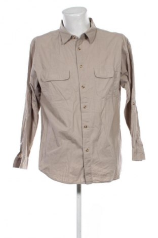 Herrenhemd Unbranded, Größe L, Farbe Beige, Preis € 5,99