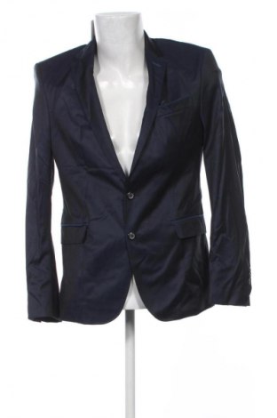 Herren Sakko Zara, Größe M, Farbe Blau, Preis 5,99 €