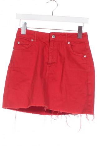 Spódnica Topshop Moto, Rozmiar XS, Kolor Czerwony, Cena 25,48 zł