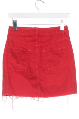 Spódnica Topshop Moto, Rozmiar XS, Kolor Czerwony, Cena 25,48 zł