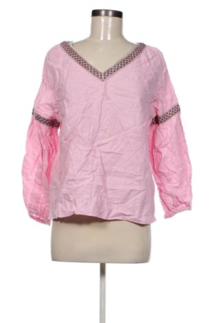 Дамска блуза Zara, Размер M, Цвят Розов, Цена 10,73 €, #137455383