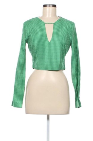 Bluză de femei Bershka, Mărime S, Culoare Verde, Preț 30,00 Lei, #137458629