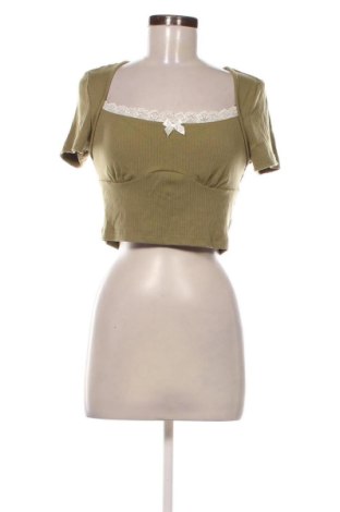 Дамска блуза SHEIN, Размер M, Цвят Зелен, Цена 7,00 €, #137459588