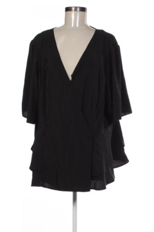 Bluzka damska ASOS DESIGN, Rozmiar 3XL, Kolor Czarny, Cena 65,11 zł, #137465447