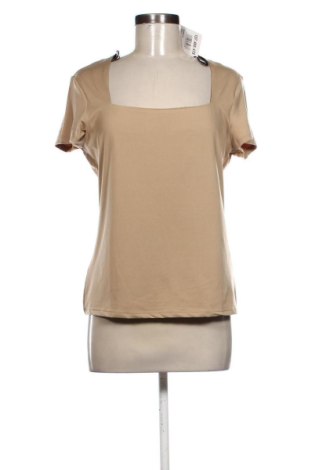Bluzka damska H&M, Rozmiar L, Kolor Beżowy, Cena 38,10 zł, #137465473
