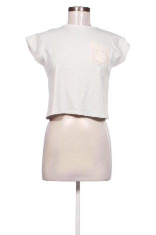 Bluzka damska United Colors Of Benetton, Rozmiar XL, Kolor ecru, Cena 63,50 zł, #137469966
