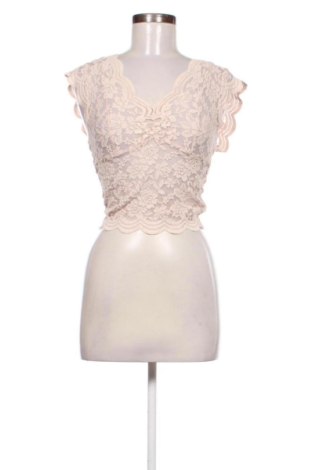 Bluză de femei Zara, Mărime S, Culoare Bej, Preț 41,00 Lei, #137492666