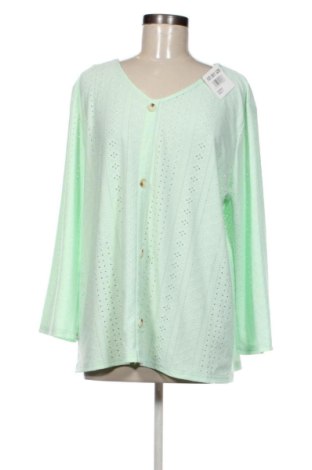 Bluză de femei Unbranded, Mărime 3XL, Culoare Verde, Preț 71,87 Lei, #137501628