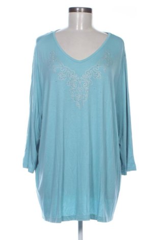 Bluză de femei Unbranded, Mărime 3XL, Culoare Albastru, Preț 73,49 Lei, #137502544