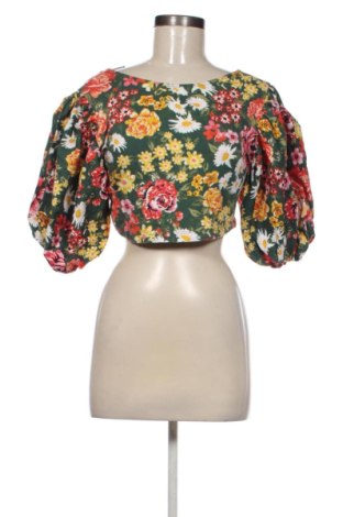 Дамска блуза Zara, Размер L, Цвят Многоцветен, Цена 8,76 €, #137447843