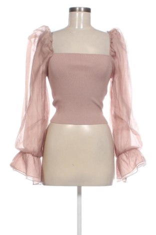 Дамска блуза Zara, Размер S, Цвят Пепел от рози, Цена 9,91 €, #137496373