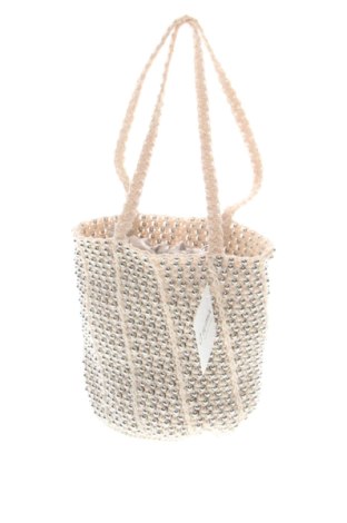 Γυναικεία τσάντα Zara, Χρώμα  Μπέζ, Τιμή 17,00 €, #137479267