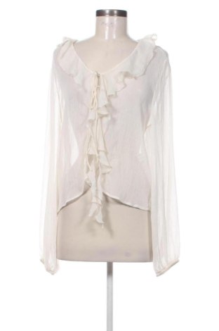 Cardigan de damă Pull&Bear, Mărime M, Culoare Ecru, Preț 32,99 Lei, #137455074