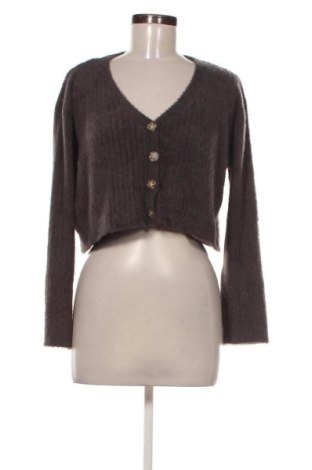 Damski kardigan Pull&Bear, Rozmiar L, Kolor Szary, Cena 24,20 zł, #137472939