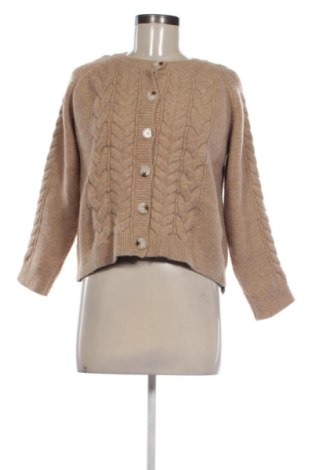 Cardigan de damă Unbranded, Mărime M, Culoare Bej, Preț 68,24 Lei, #137473391