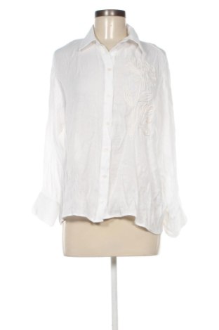 Дамска риза Zara, Размер M, Цвят Бял, Цена 20,00 €, #137433193