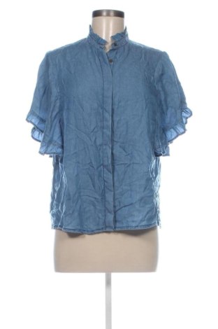 Cămașă de femei Promod, Mărime M, Culoare Albastru, Preț 38,99 Lei, #137453738