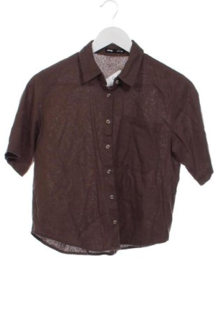 Cămașă de femei Sinsay, Mărime XS, Culoare Maro, Preț 21,00 Lei, #137453981