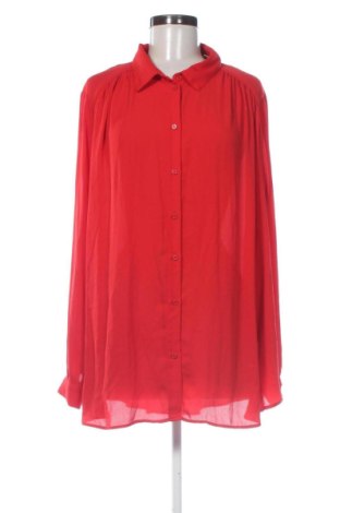 Dámská košile  H&M, Velikost 3XL, Barva Červená, Cena  429,00 Kč, #137456189