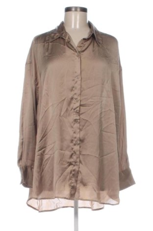 Cămașă de femei H&M, Mărime L, Culoare Bej, Preț 62,99 Lei, #137456451