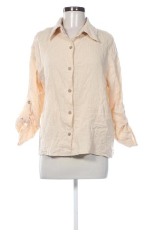 Cămașă de femei SHEIN, Mărime M, Culoare Bej, Preț 52,99 Lei, #137456473
