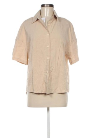 Cămașă de femei SHEIN, Mărime M, Culoare Bej, Preț 45,00 Lei, #137462808