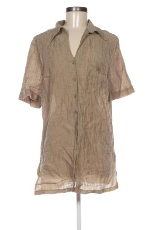 Дамска риза Unbranded, Размер XL, Цвят Бежов, Цена 11,00 €, #137490872