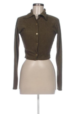 Дамска риза Zara, Размер M, Цвят Зелен, Цена 9,00 €, #137491187