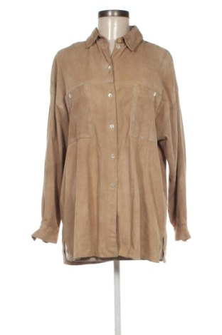 Cămașă de femei Unbranded, Mărime M, Culoare Bej, Preț 62,99 Lei, #137492951