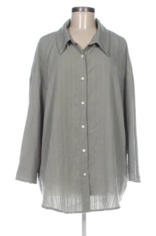 Дамска риза SHEIN, Размер 3XL, Цвят Зелен, Цена 15,00 €, #137495866