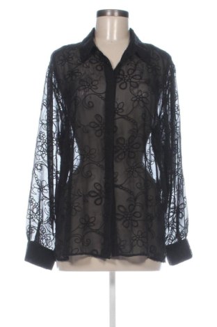 Cămașă de femei Zara, Mărime XL, Culoare Negru, Preț 73,49 Lei, #137497162