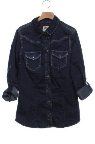 Cămașă de femei ONLY, Mărime XS, Culoare Albastru, Preț 35,53 Lei, #137436578