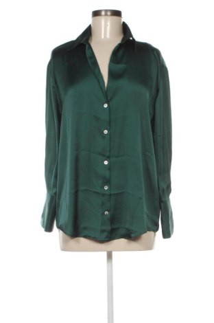 Дамска риза Zara, Размер M, Цвят Зелен, Цена 14,00 €, #137443917