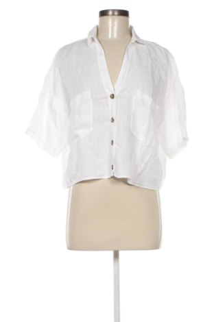 Дамска риза Zara, Размер L, Цвят Бял, Цена 18,00 €, #137444603