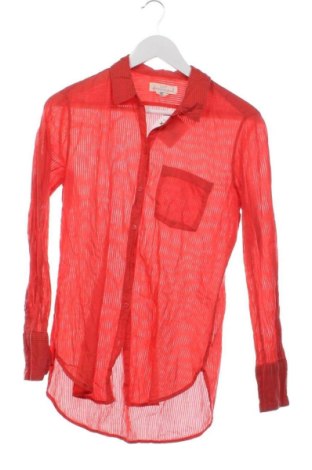 Damska koszula H&M L.O.G.G., Rozmiar XS, Kolor Czerwony, Cena 29,63 zł, #137453245