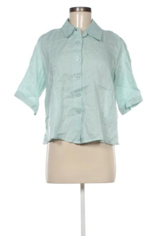 Cămașă de femei United Colors Of Benetton, Mărime M, Culoare Verde, Preț 68,24 Lei, #137493444